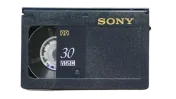 VHS-Cのビデオテープ